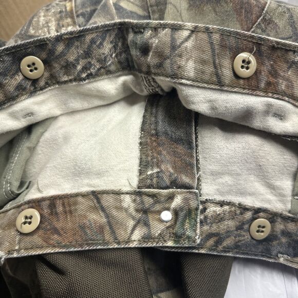 Wrangler Pro Gear Camo Brush Pants Hunting Mens 40x32 Brown Realtree AP Hunting - Picture 6 of 14